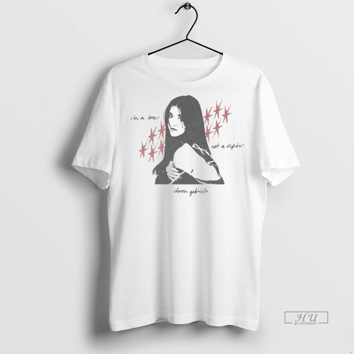 Officials Devon Gabriella Im A Lover Not Fighter Star - Adult & Kids T-Shirts, Sweatshirts & Hoodies apparel design preview 1