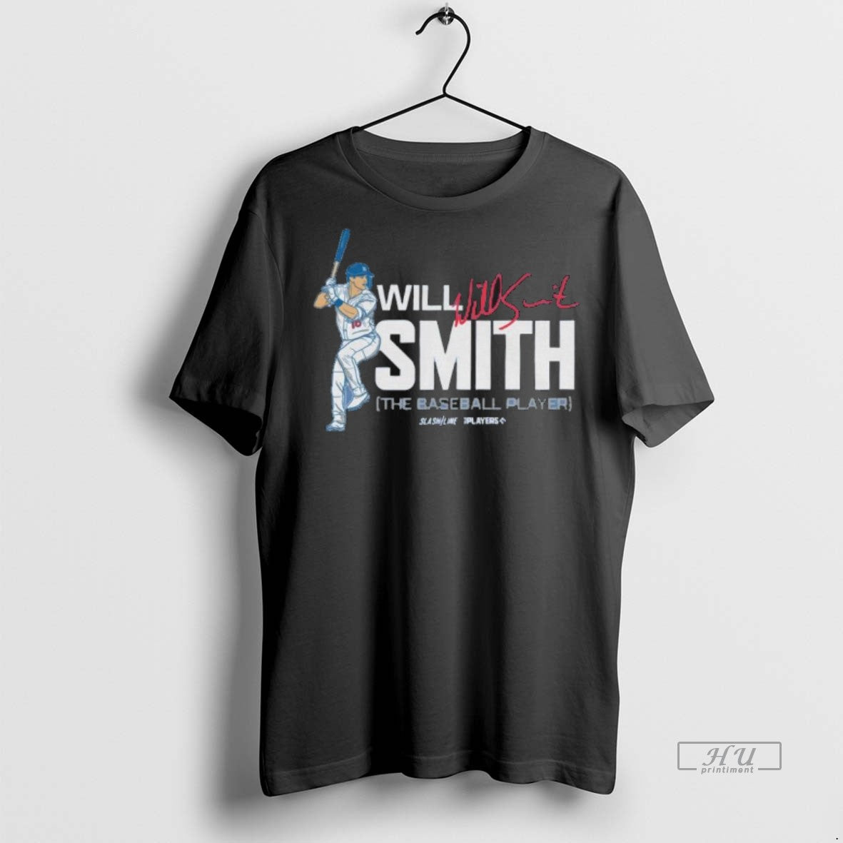 Officials Dodgers Will Smith The Baseball Player - Adult & Kids T-Shirts, Sweatshirts & Hoodies apparel design preview 1