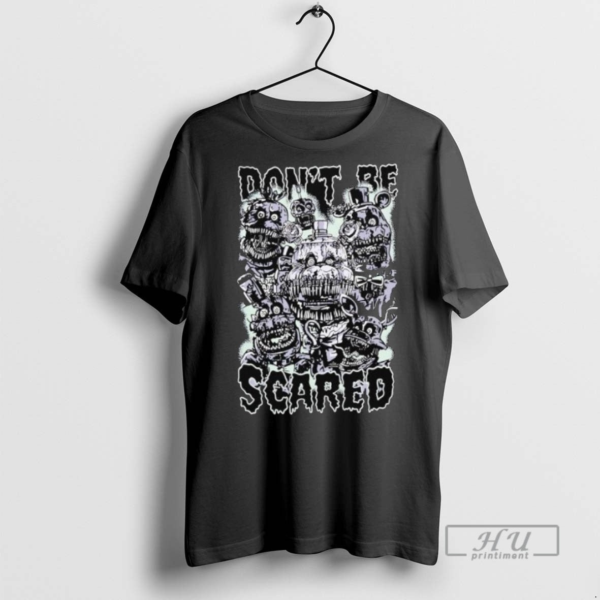 Officials Dont Be Scared Five Nights At Freddys - Adult & Kids T-Shirts, Sweatshirts & Hoodies apparel design preview 1