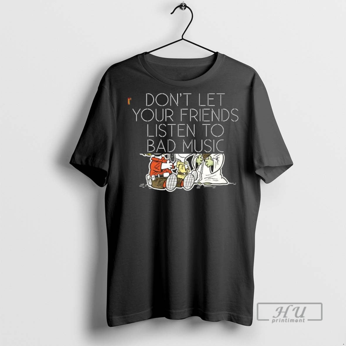Officials Dont Let Your Friends Listen To Bad Music - Adult & Kids T-Shirts, Sweatshirts & Hoodies apparel design preview 1