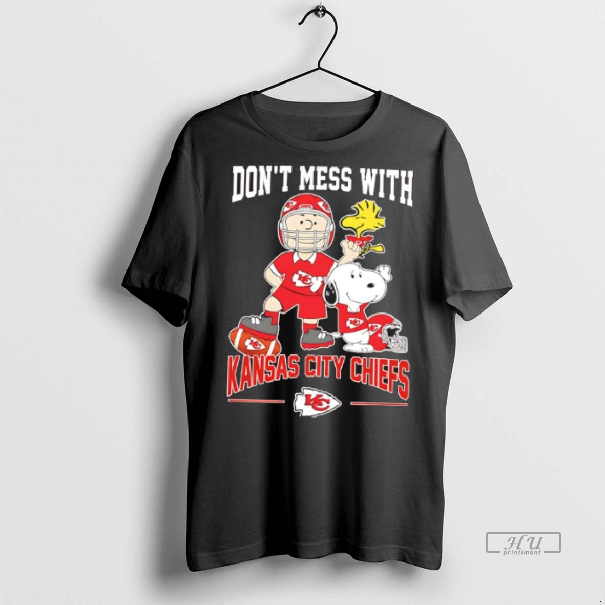 Officials Dont Mess With Peanuts X Kansas City Chiefs - Adult & Kids T-Shirts, Sweatshirts & Hoodies apparel design preview 1