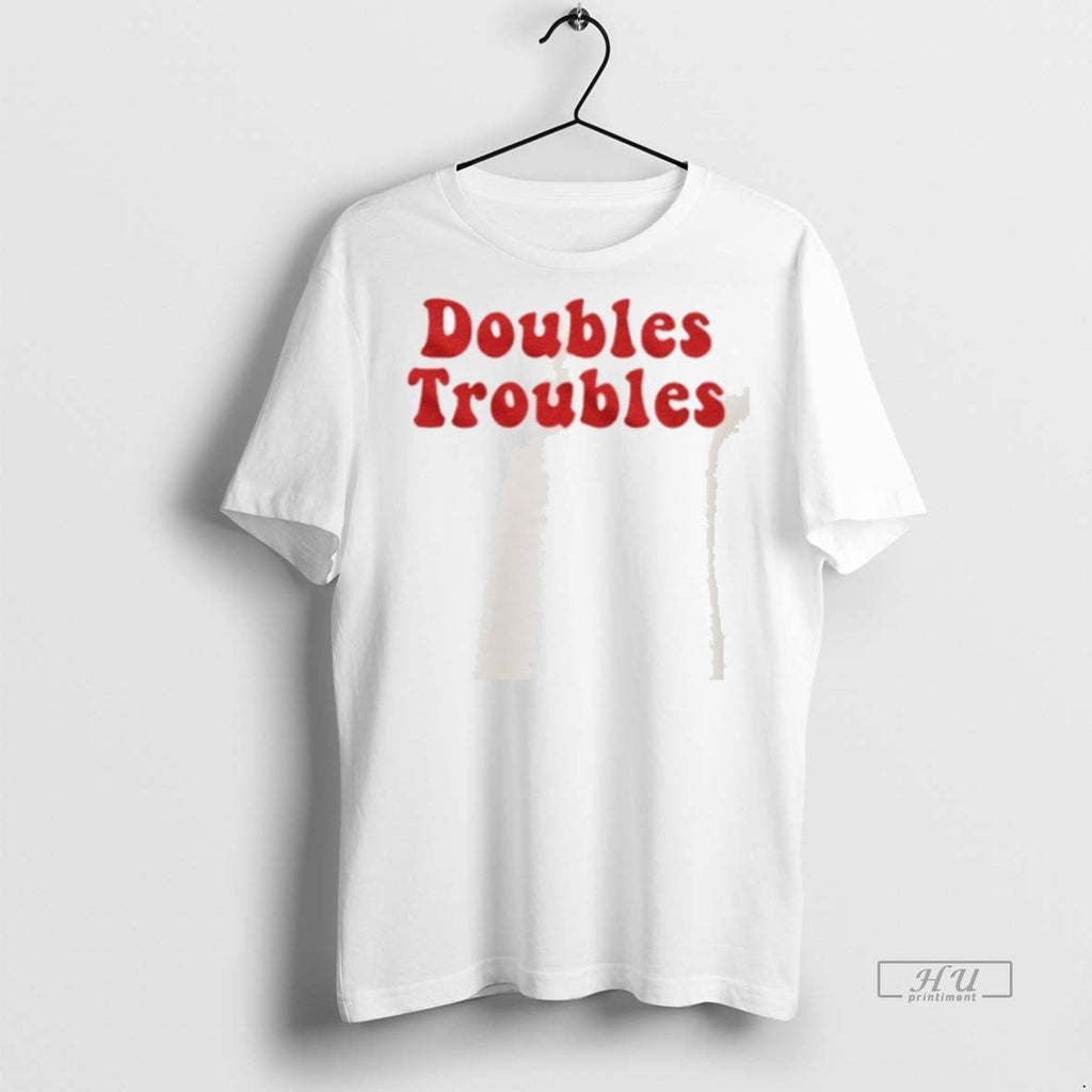 Officials Doubles Troubles Ringer Sweater - Adult & Kids T-Shirts, Sweatshirts & Hoodies apparel design preview 1