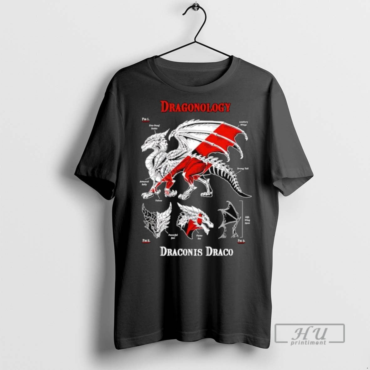 Officials Dragonology Draconis Draco - Adult & Kids T-Shirts, Sweatshirts & Hoodies apparel design preview 1