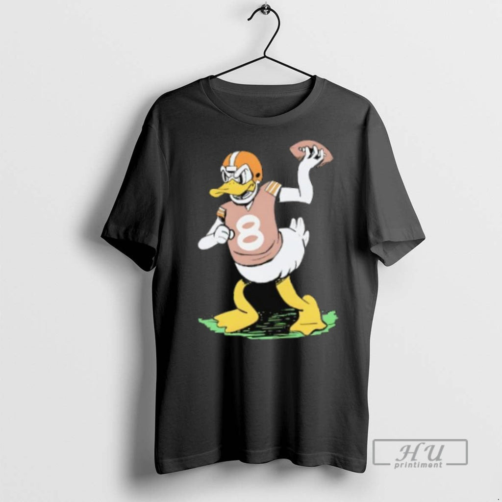 Officials Duck Donald Qb Cleveland Browns Number 8 - Adult & Kids T-Shirts, Sweatshirts & Hoodies apparel design preview 1