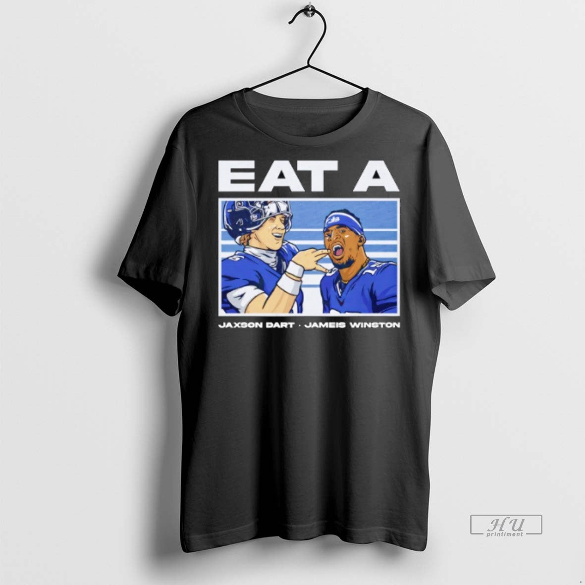 Officials Eat A Jaxson Dart And Jameis Winston New - Adult & Kids T-Shirts, Sweatshirts & Hoodies apparel design preview 1