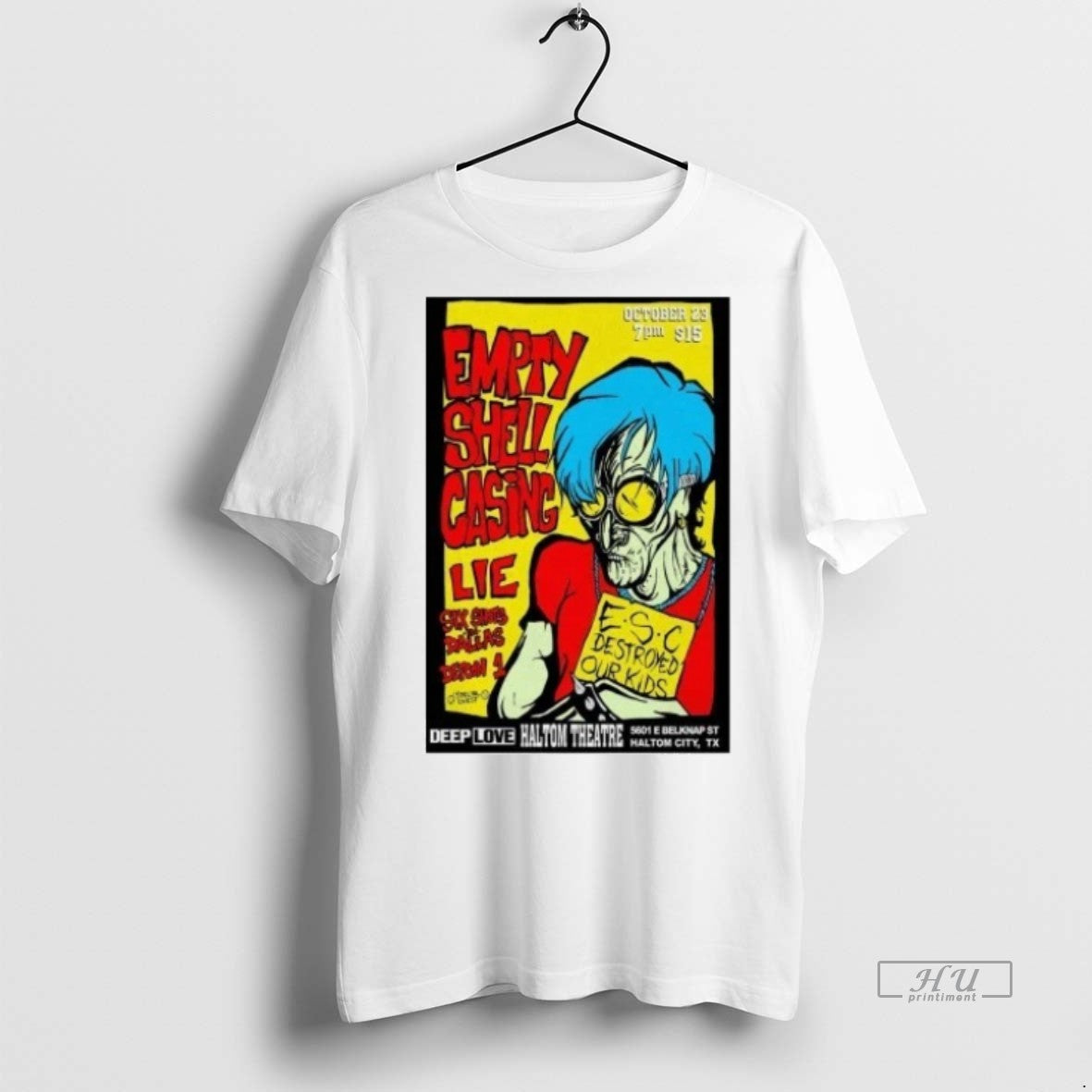 Officials Empty Shell Casing Live Haltom City Texas - Adult & Kids T-Shirts, Sweatshirts & Hoodies apparel design preview 1