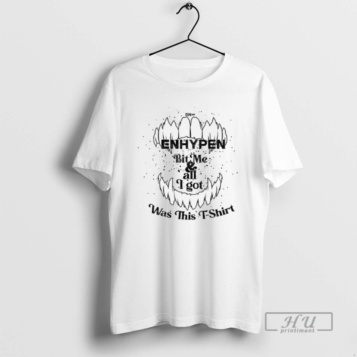 Officials Enhypen Bit Me And All I Got Was This - Adult & Kids T-Shirts, Sweatshirts & Hoodies apparel design preview 1