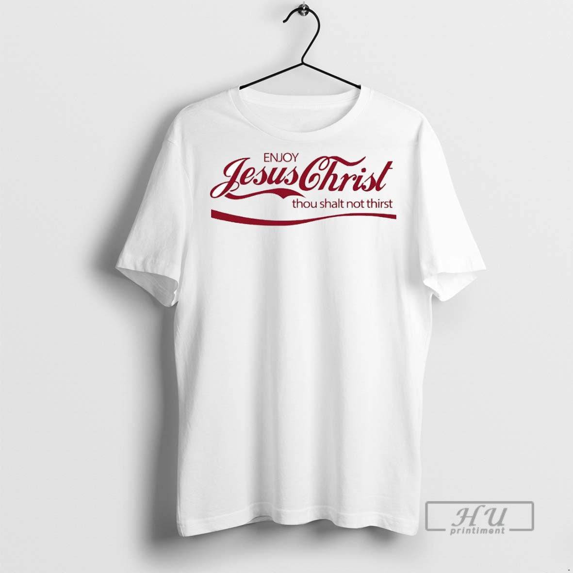Officials Enjoy Jesus Christ Thou Shalt Not Thirst - Adult & Kids T-Shirts, Sweatshirts & Hoodies apparel design preview 1