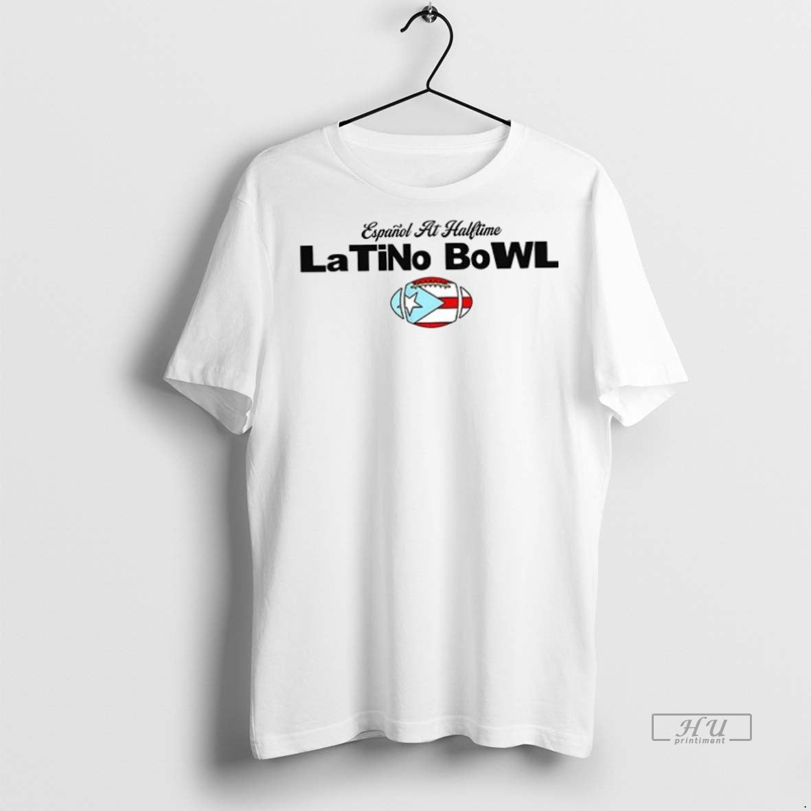 Officials Espanol At Halftime Latino Bowl Bad Bunny - Adult & Kids T-Shirts, Sweatshirts & Hoodies apparel design preview 1