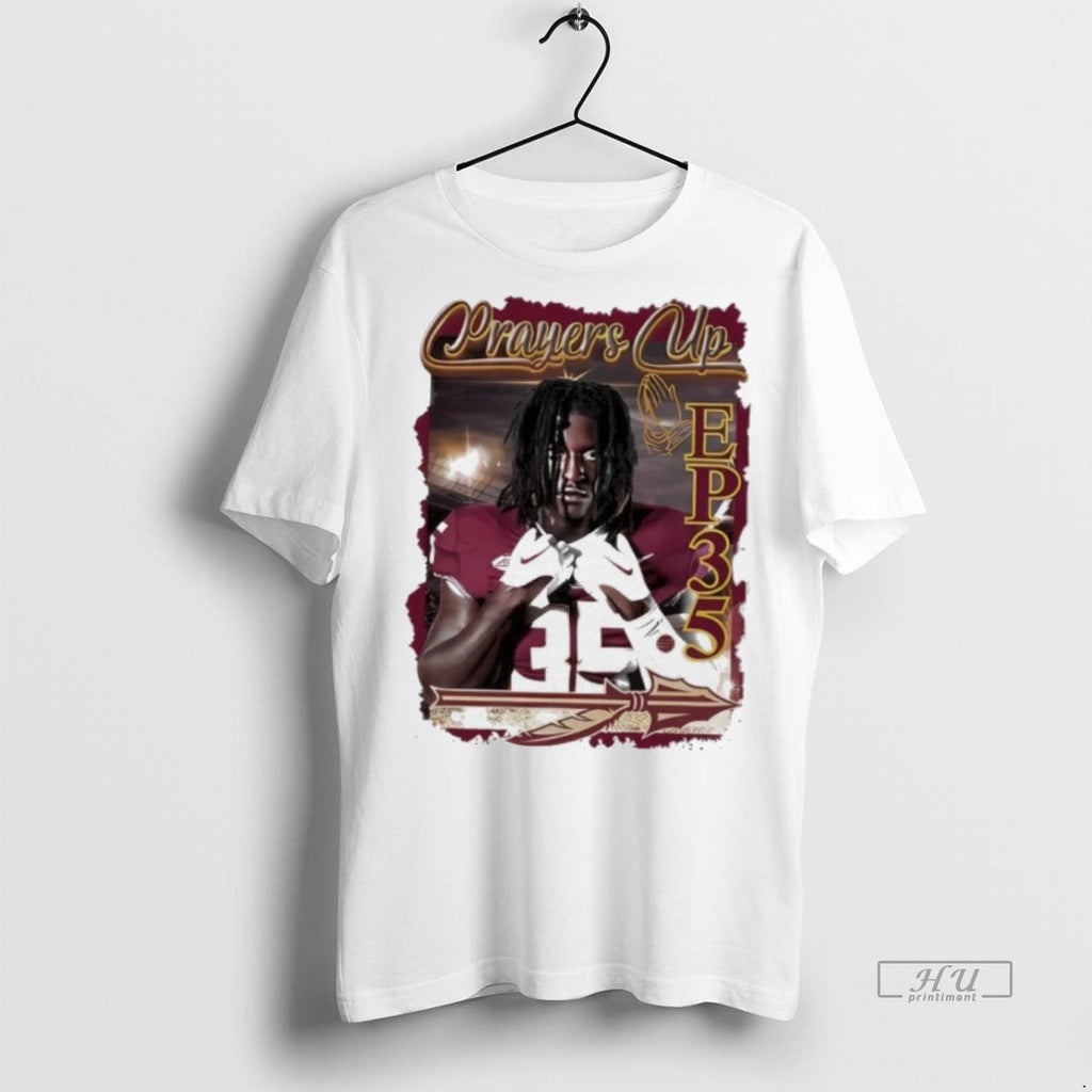 Officials Ethan Pritchard Fsu Prayers Up Ef35 Sweater - Adult & Kids T-Shirts, Sweatshirts & Hoodies apparel design preview 1