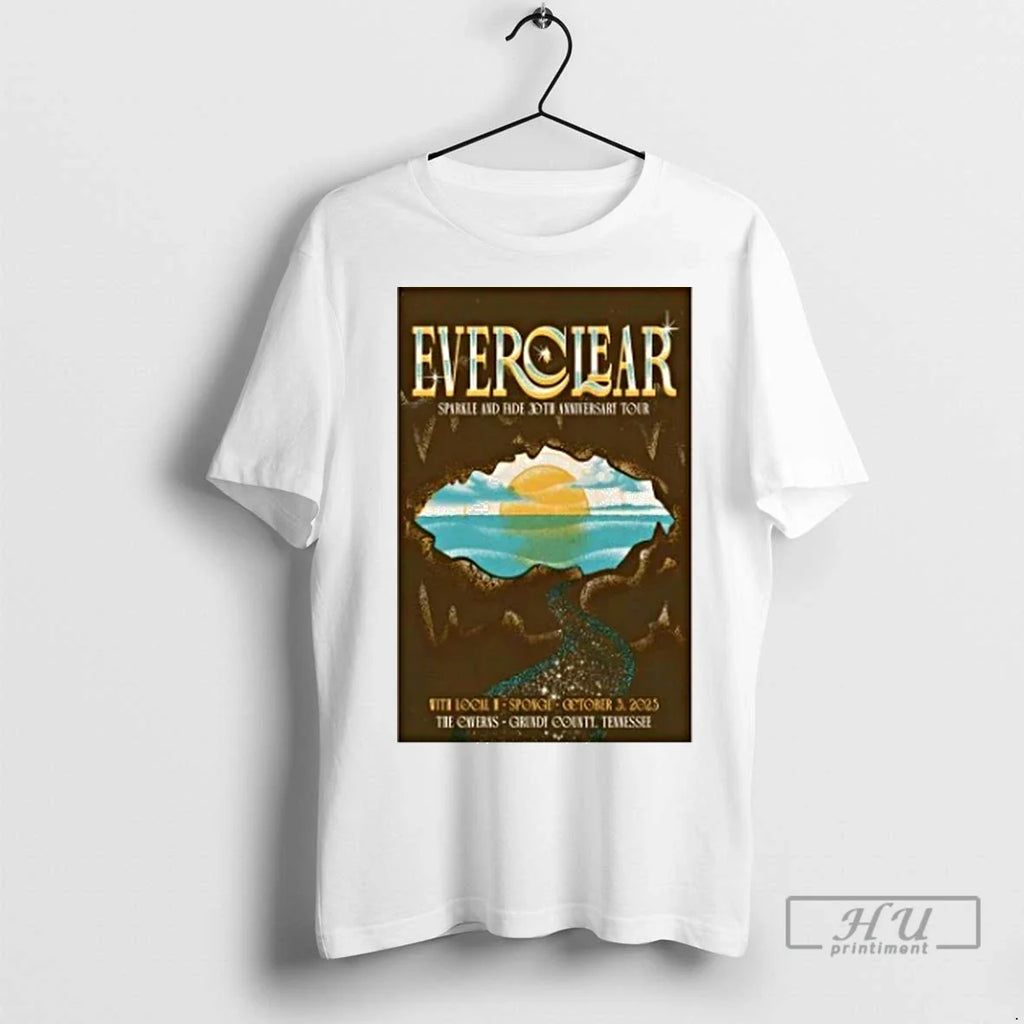Officials Everclear At The Caverns On Oct 3 2025 - Adult & Kids T-Shirts, Sweatshirts & Hoodies apparel design preview 1