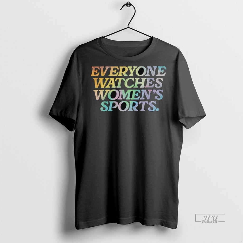 Officials Everyone Watches Womens Sports Rainbow - Adult & Kids T-Shirts, Sweatshirts & Hoodies apparel design preview 1