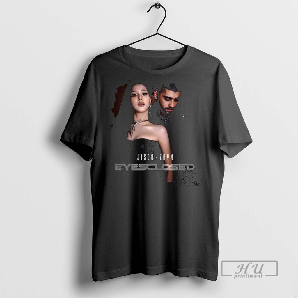 Officials Eyes Closed Jisoo And Zayn - Adult & Kids T-Shirts, Sweatshirts & Hoodies apparel design preview 1