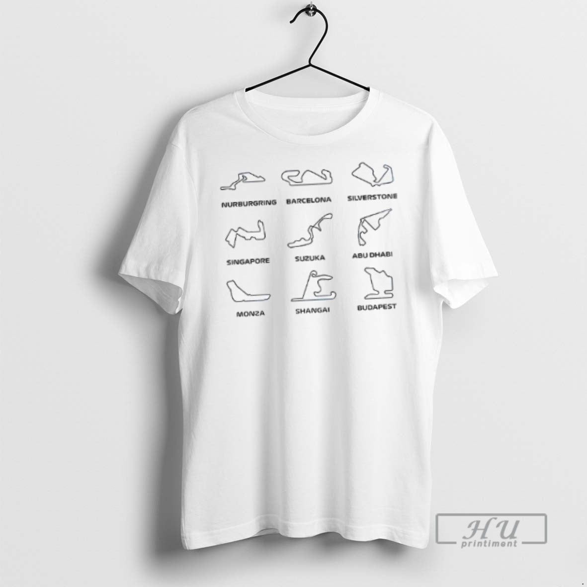 Officials F1 Track Circuit Bundle Motorsport Art For - Adult & Kids T-Shirts, Sweatshirts & Hoodies apparel design preview 1