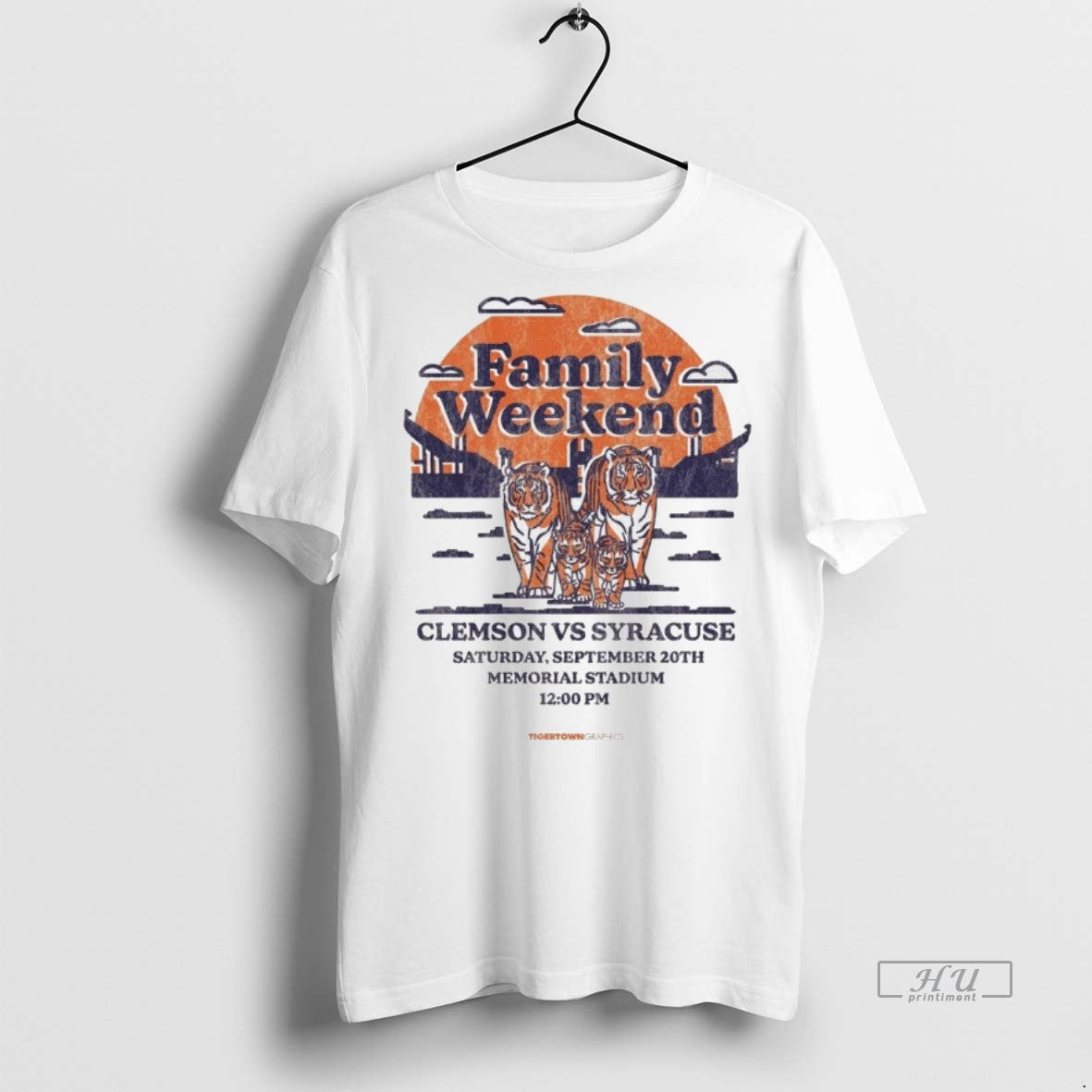 Officials Family Weekend In Death Valley Clemson Vs - Adult & Kids T-Shirts, Sweatshirts & Hoodies apparel design preview 1