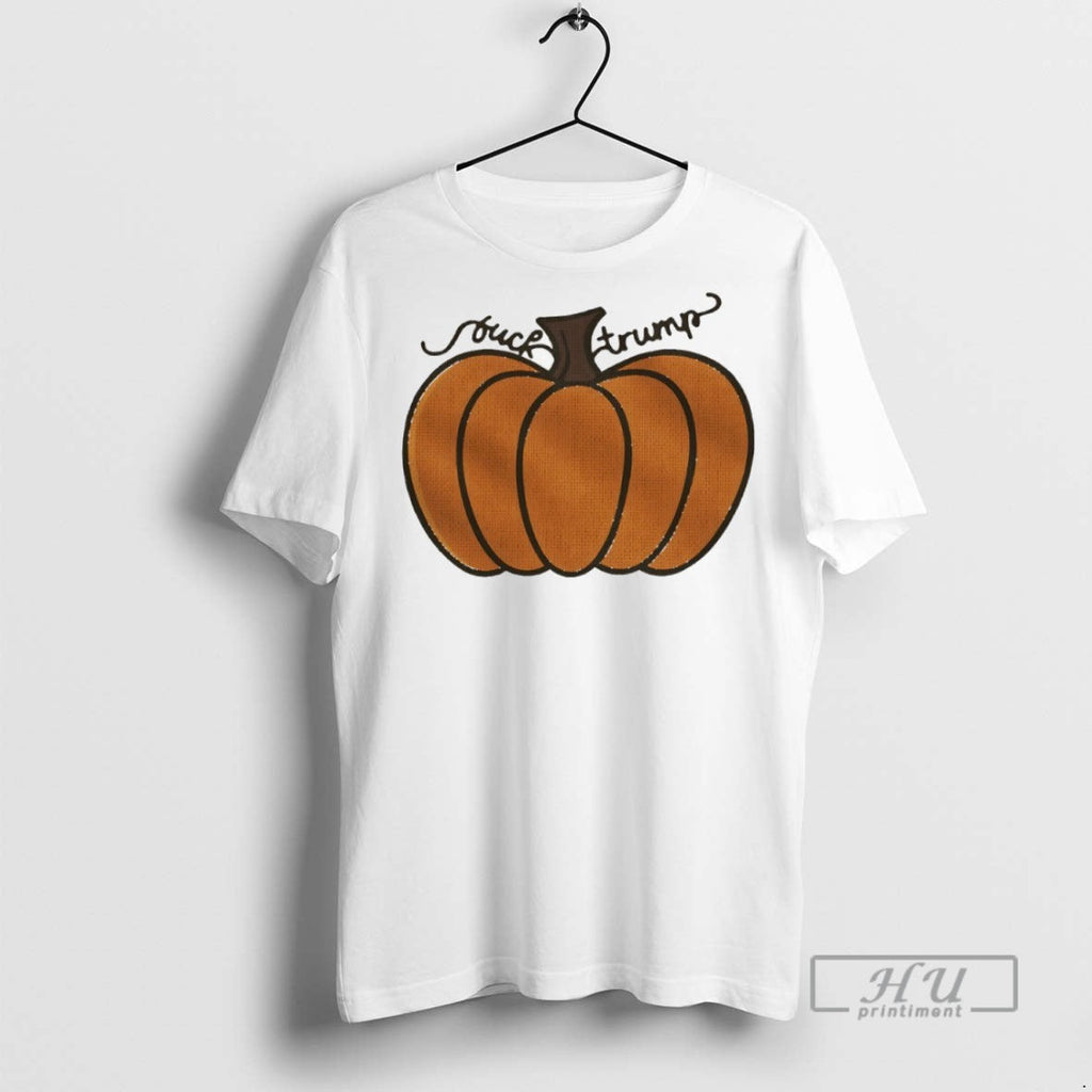 Officials Fck Trump Pumpkin Halloween - Adult & Kids T-Shirts, Sweatshirts & Hoodies apparel design preview 1