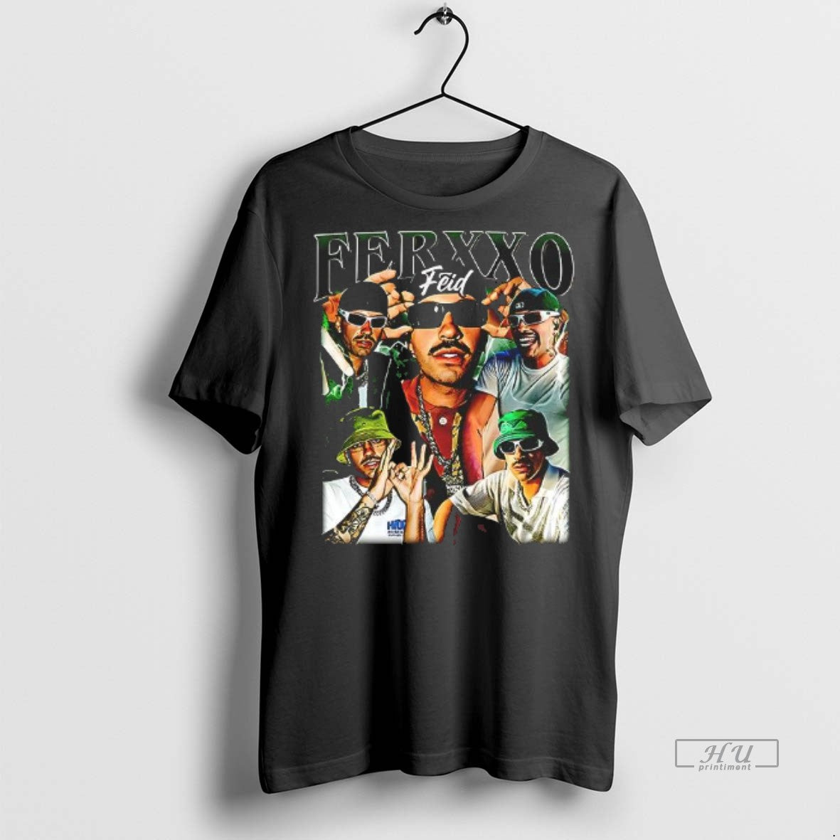 Officials Feid Ferxxo Graphic Softstyle Cotton - Adult & Kids T-Shirts, Sweatshirts & Hoodies apparel design preview 1
