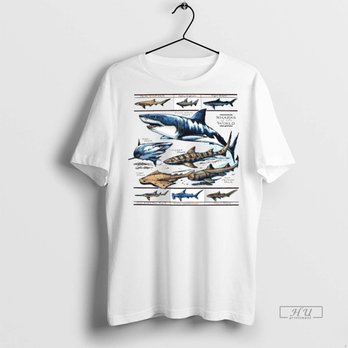 Officials Field Guide To Sharks Ornaments Sweater - Adult & Kids T-Shirts, Sweatshirts & Hoodies apparel design preview 1