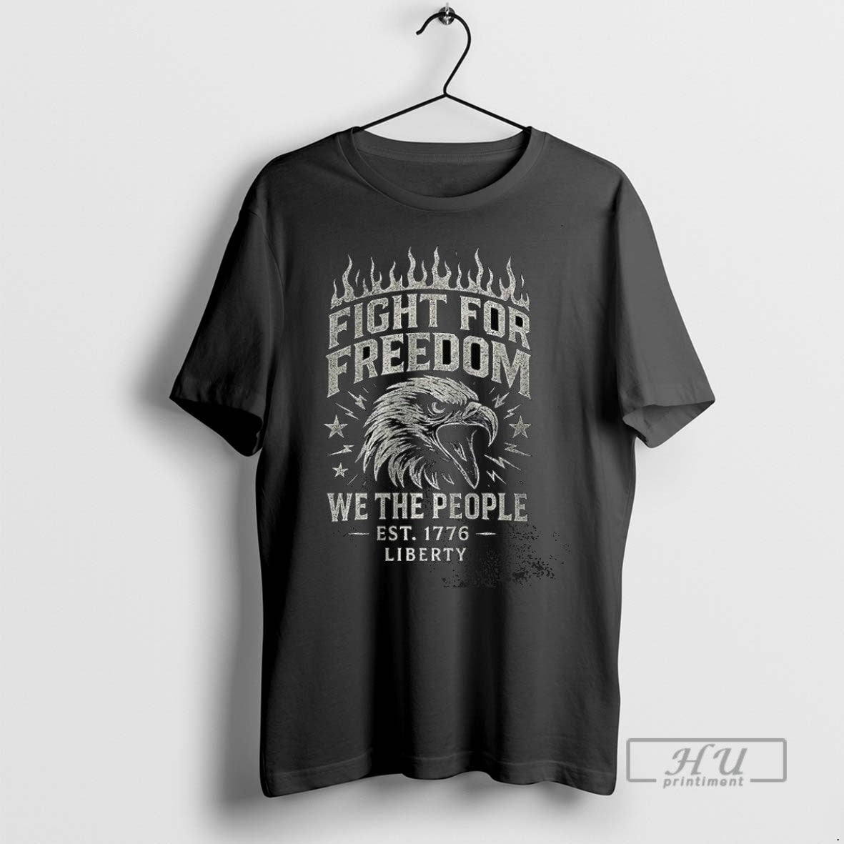 Officials Fight For Freedom We The People Est 1776 - Adult & Kids T-Shirts, Sweatshirts & Hoodies apparel design preview 1
