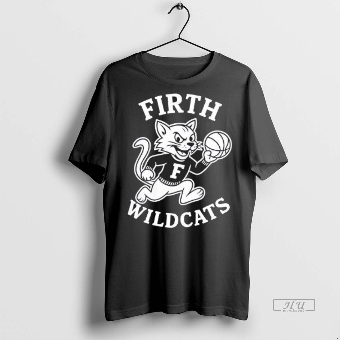 Officials Firth Wildcats Cute Mascot Sweater - Adult & Kids T-Shirts, Sweatshirts & Hoodies apparel design preview 1