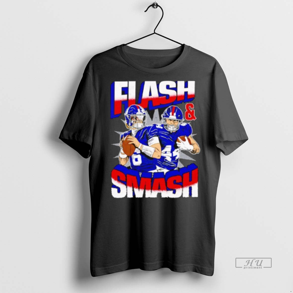 Officials Flash And Smash New York Giants Sweater - Adult & Kids T-Shirts, Sweatshirts & Hoodies apparel design preview 1