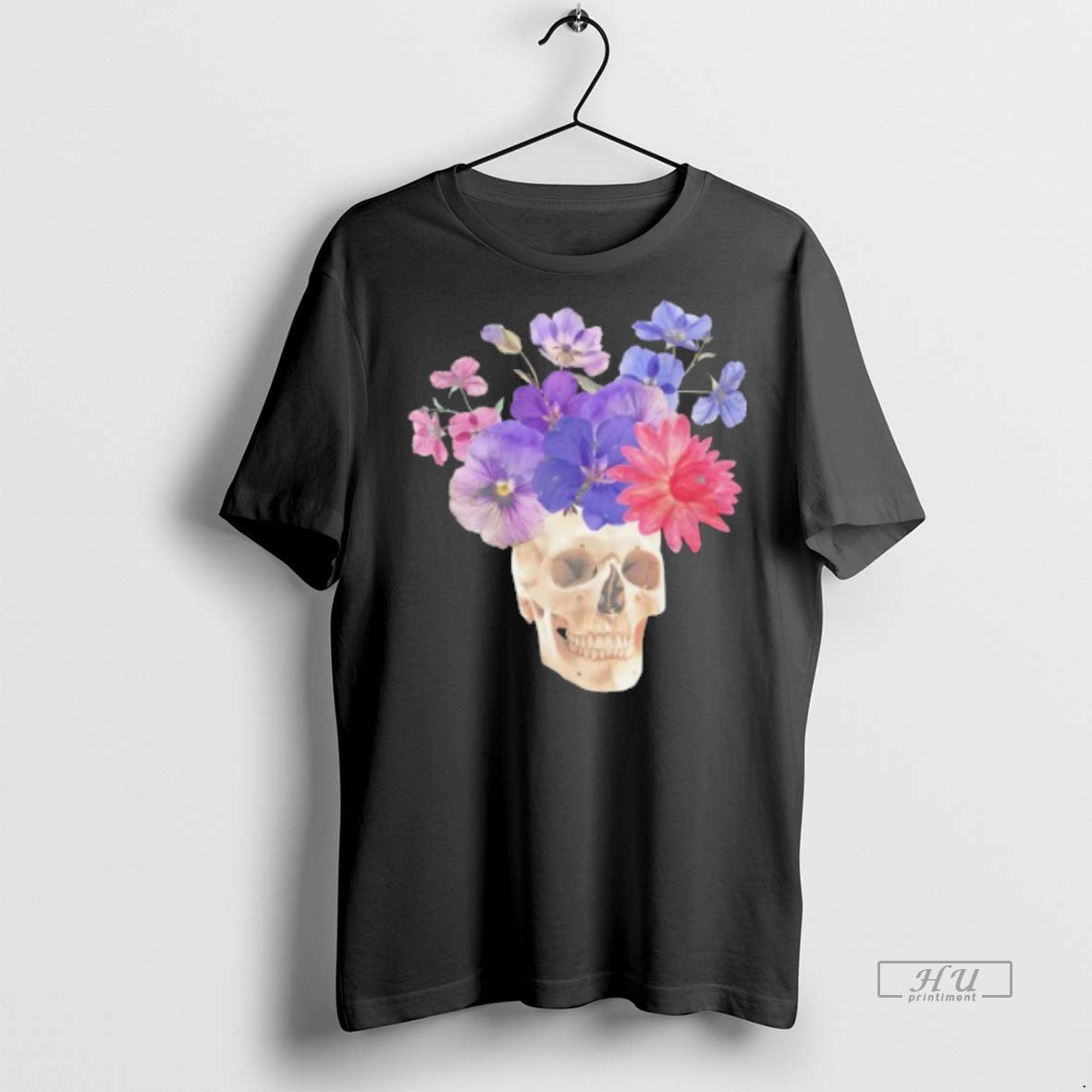 Officials Floral Skull Collage Sweater - Adult & Kids T-Shirts, Sweatshirts & Hoodies apparel design preview 1