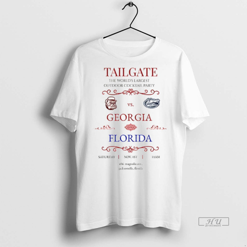 Officials Florida Gators Vs Georgia Bulldogs Tailgate - Adult & Kids T-Shirts, Sweatshirts & Hoodies apparel design preview 1