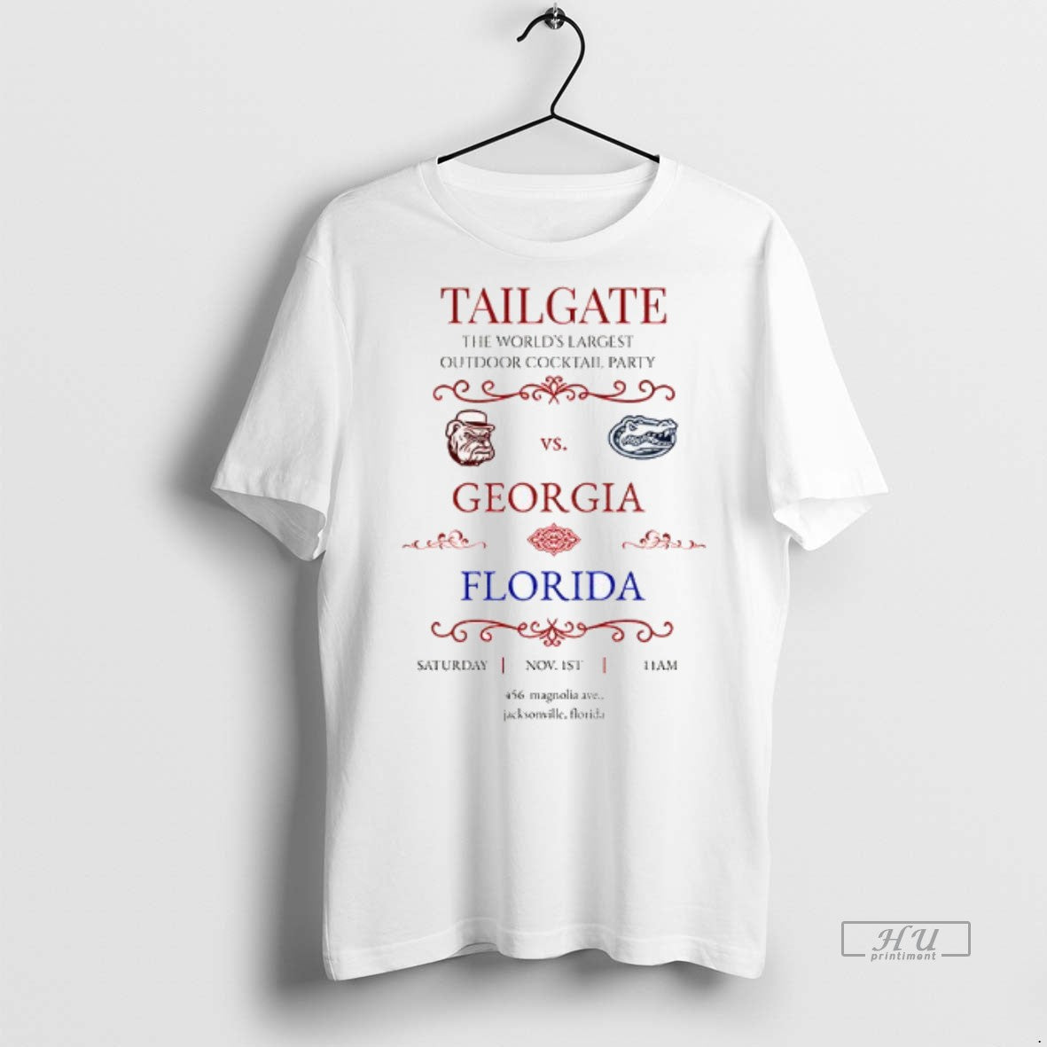 Officials Florida Gators Vs Georgia Bulldogs Tailgate - Adult & Kids T-Shirts, Sweatshirts & Hoodies apparel design preview 1