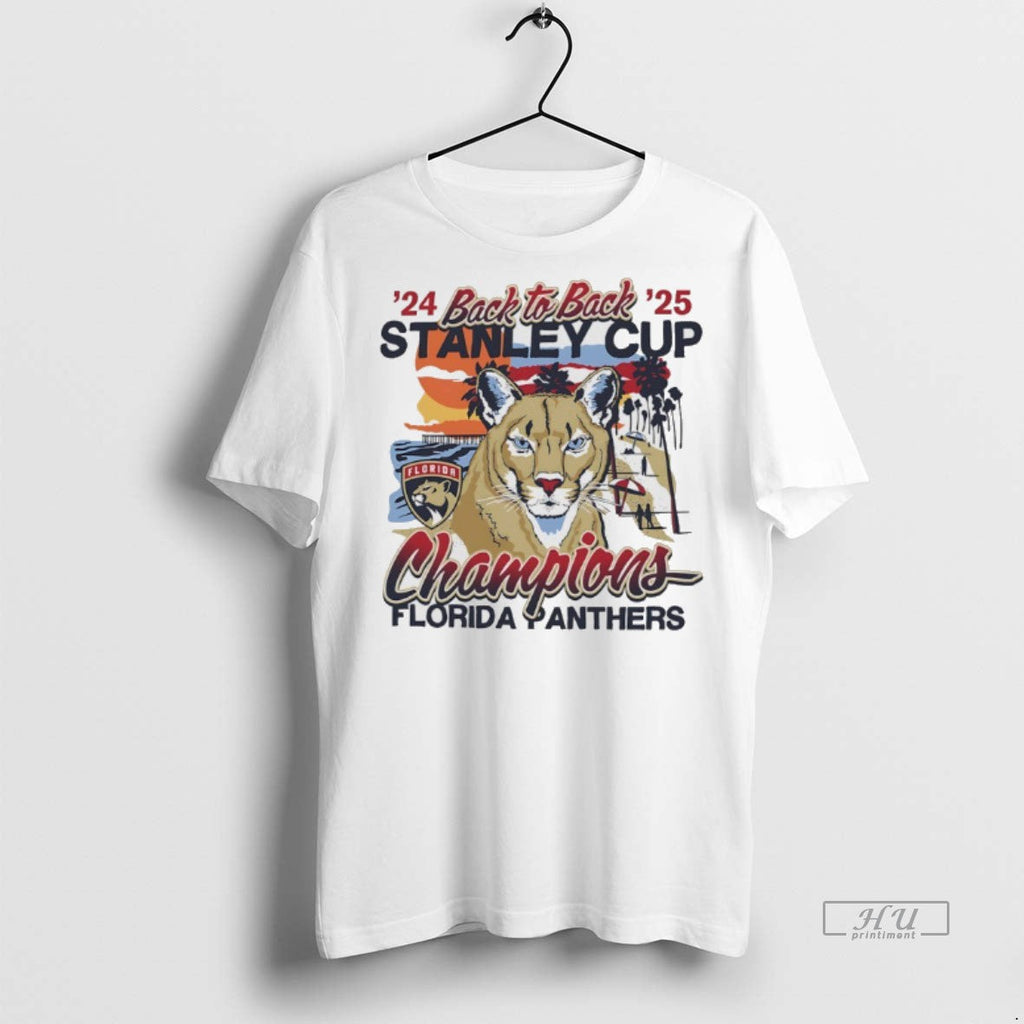 Officials Florida Panthers 24 25 Back To Stanley Cup - Adult & Kids T-Shirts, Sweatshirts & Hoodies apparel design preview 1