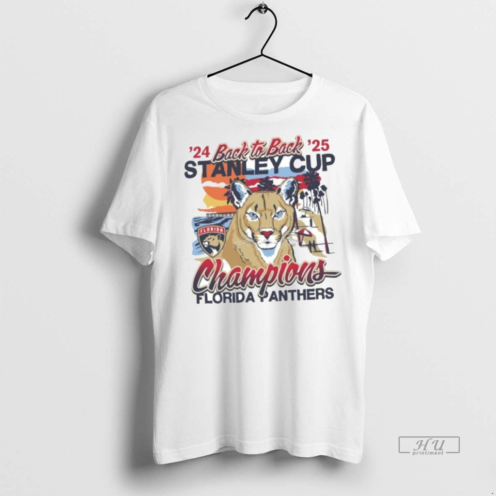 Officials Florida Panthers Back To Sunset Ornaments - Adult & Kids T-Shirts, Sweatshirts & Hoodies apparel design preview 1
