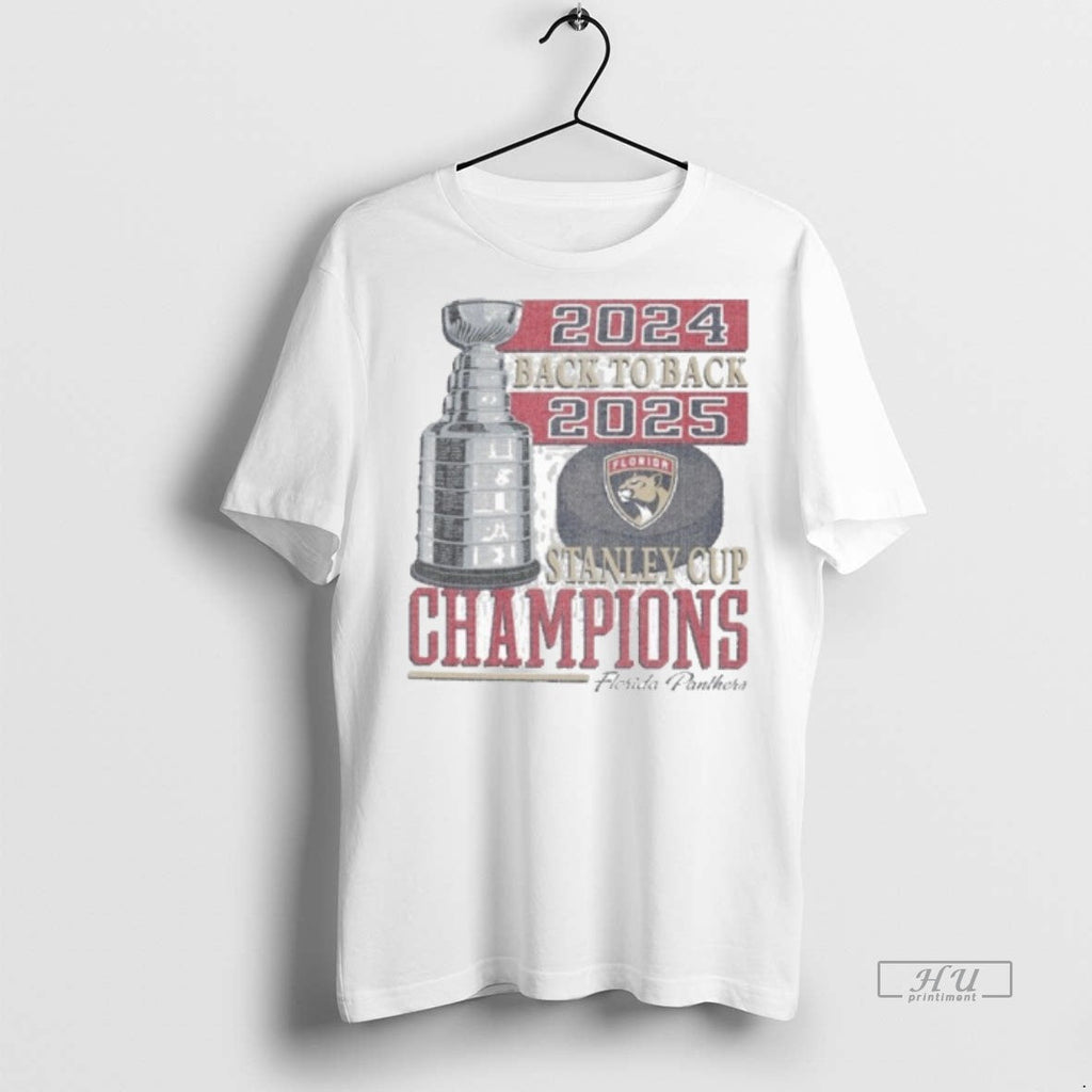 Officials Florida Panthers Champions Back To Vintage - Adult & Kids T-Shirts, Sweatshirts & Hoodies apparel design preview 1