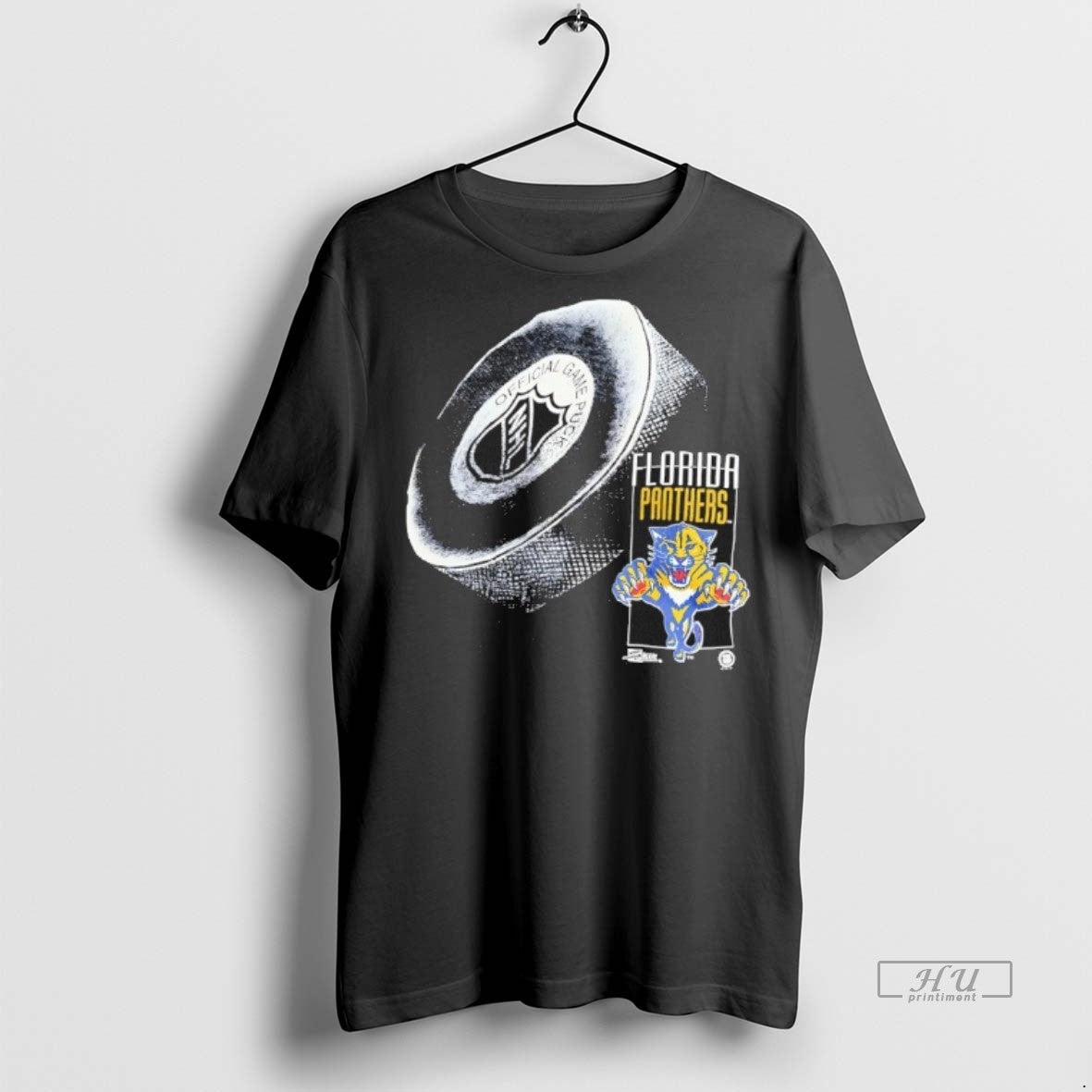 Officials Florida Panthers Game Puck Sweater - Adult & Kids T-Shirts, Sweatshirts & Hoodies apparel design preview 1