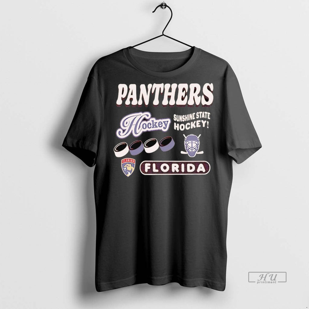 Officials Florida Panthers Sunshine State Hockey - Adult & Kids T-Shirts, Sweatshirts & Hoodies apparel design preview 1