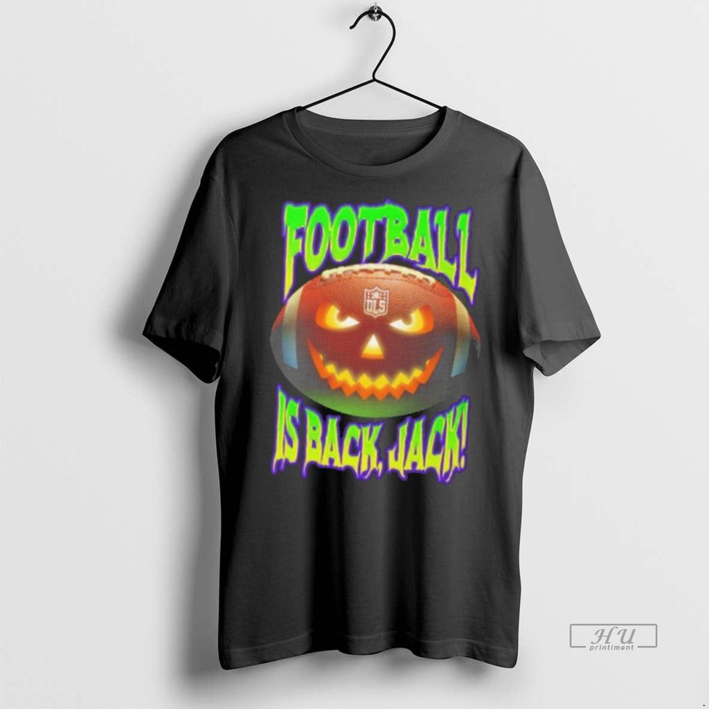Officials Football Is Back Jack Halloween Sweater - Adult & Kids T-Shirts, Sweatshirts & Hoodies apparel design preview 1