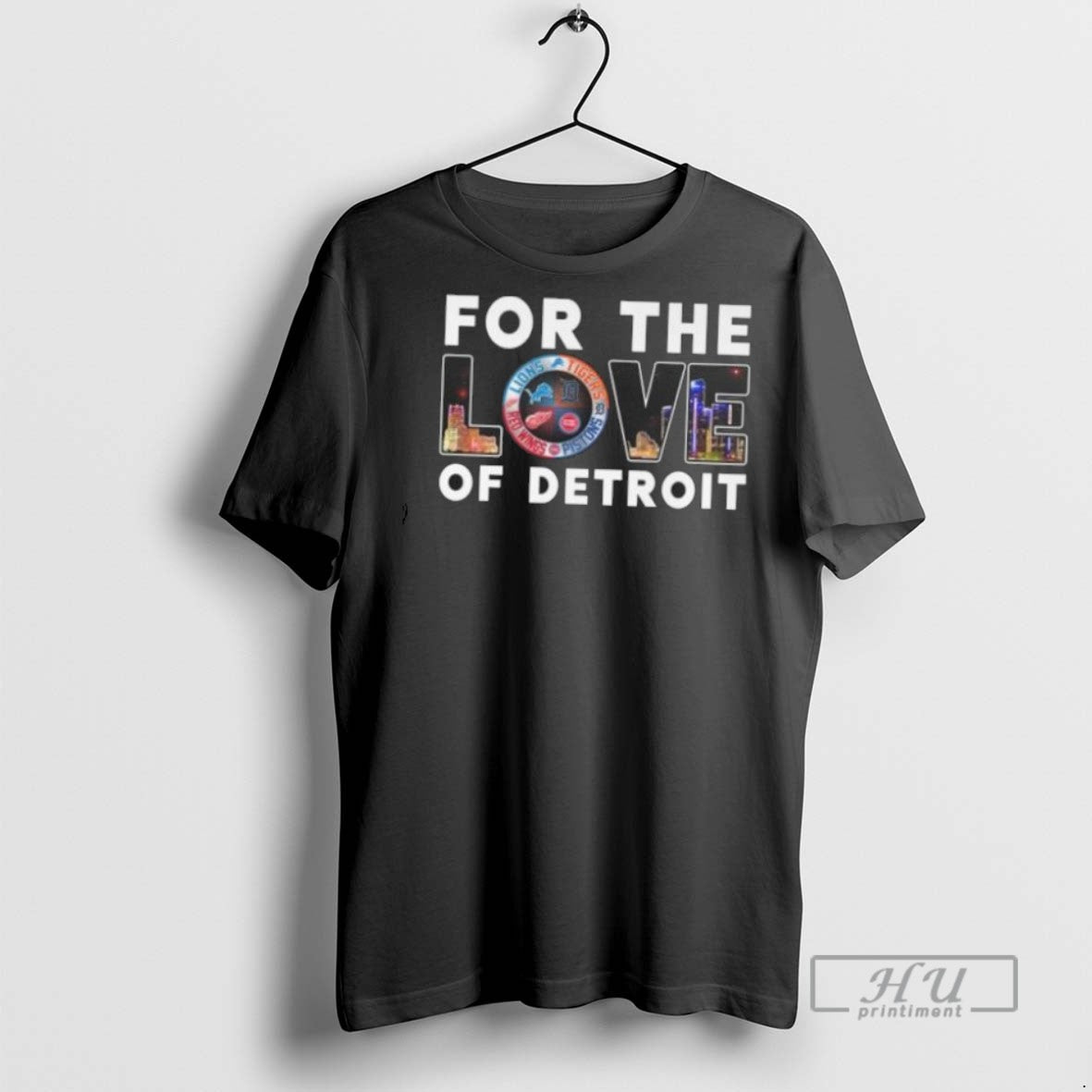 Officials For The Love Of Detroit City Sports Logo - Adult & Kids T-Shirts, Sweatshirts & Hoodies apparel design preview 1