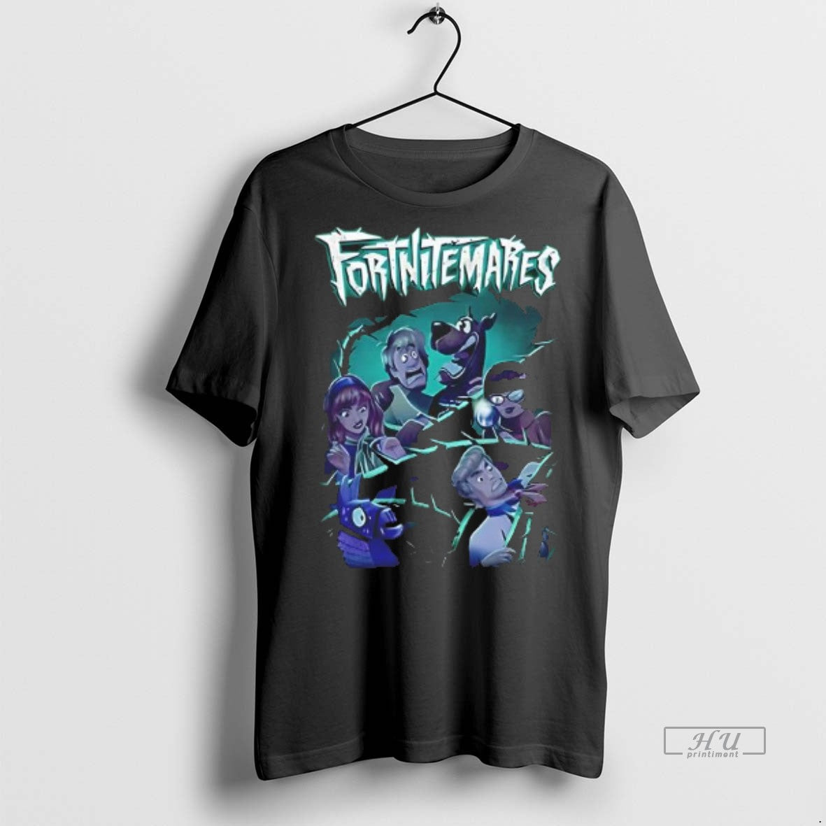 Officials Fortnitemares Scooby Doo Art Sweater - Adult & Kids T-Shirts, Sweatshirts & Hoodies apparel design preview 1