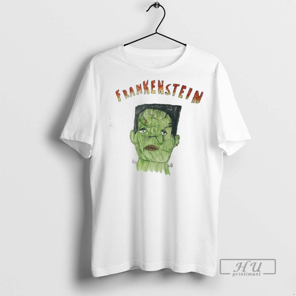 Officials Frankenstein Drawing Horror - Adult & Kids T-Shirts, Sweatshirts & Hoodies apparel design preview 1