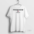 Officials Freedom Charlie Kirk 1993 2025 America Flag - Adult & Kids T-Shirts, Sweatshirts & Hoodies apparel design preview 1