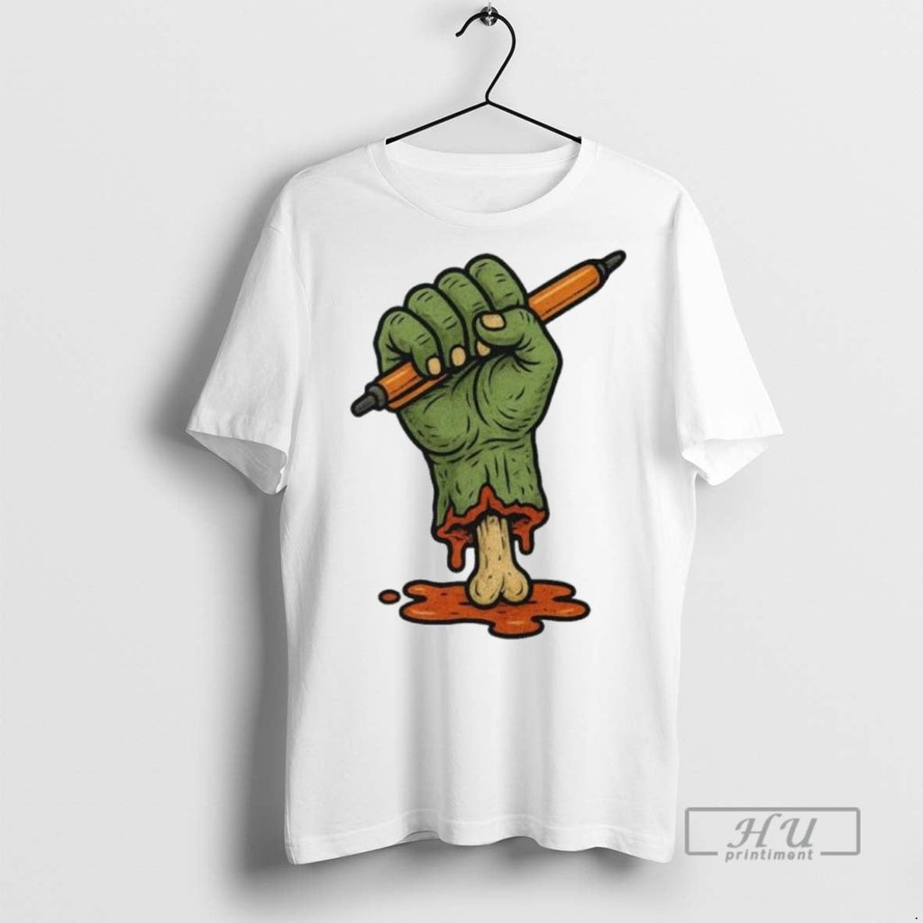Officials Freedom From Censorship Zombie Hand - Adult & Kids T-Shirts, Sweatshirts & Hoodies apparel design preview 1