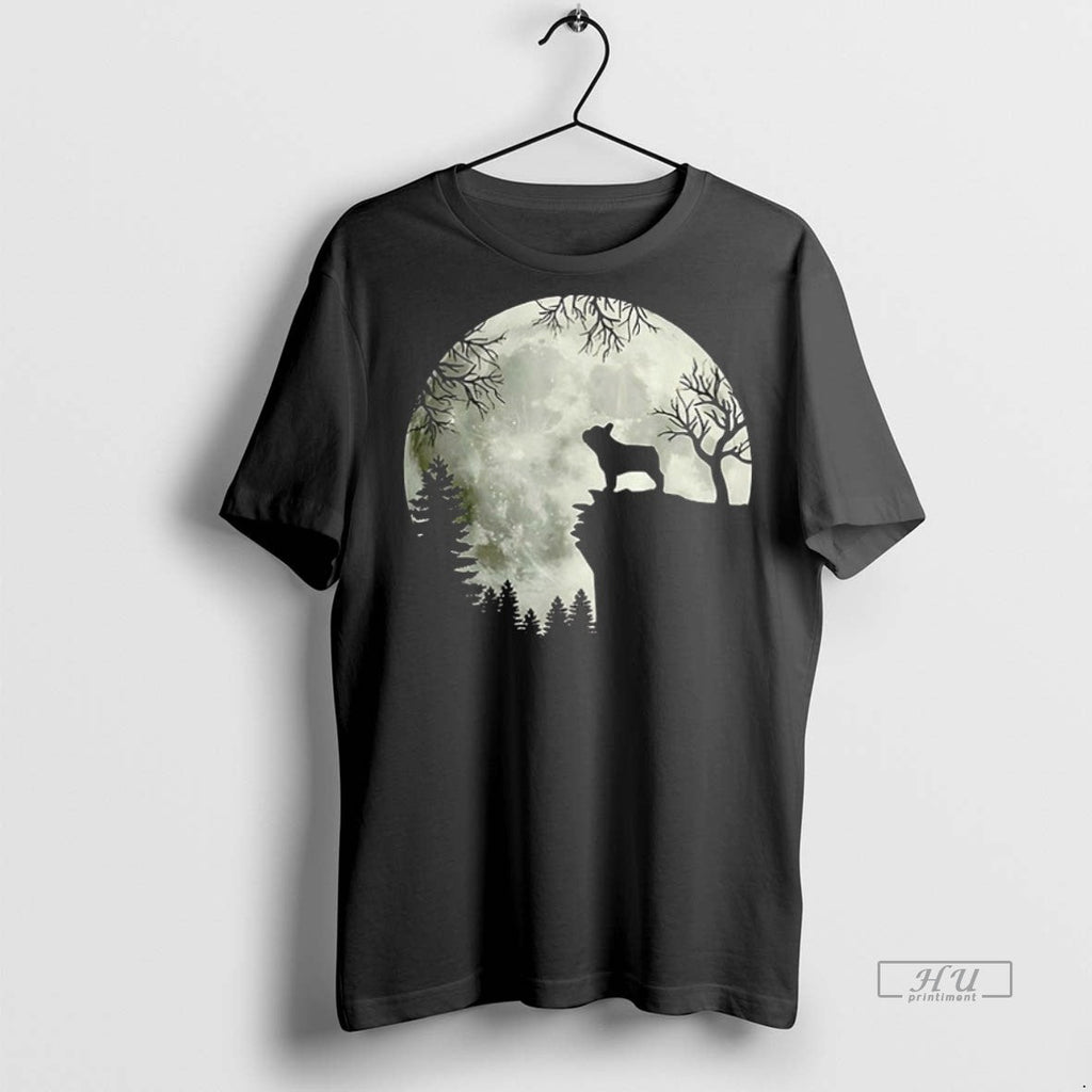 Officials French Bulldog Moon Halloween Ceramic And - Adult & Kids T-Shirts, Sweatshirts & Hoodies apparel design preview 1