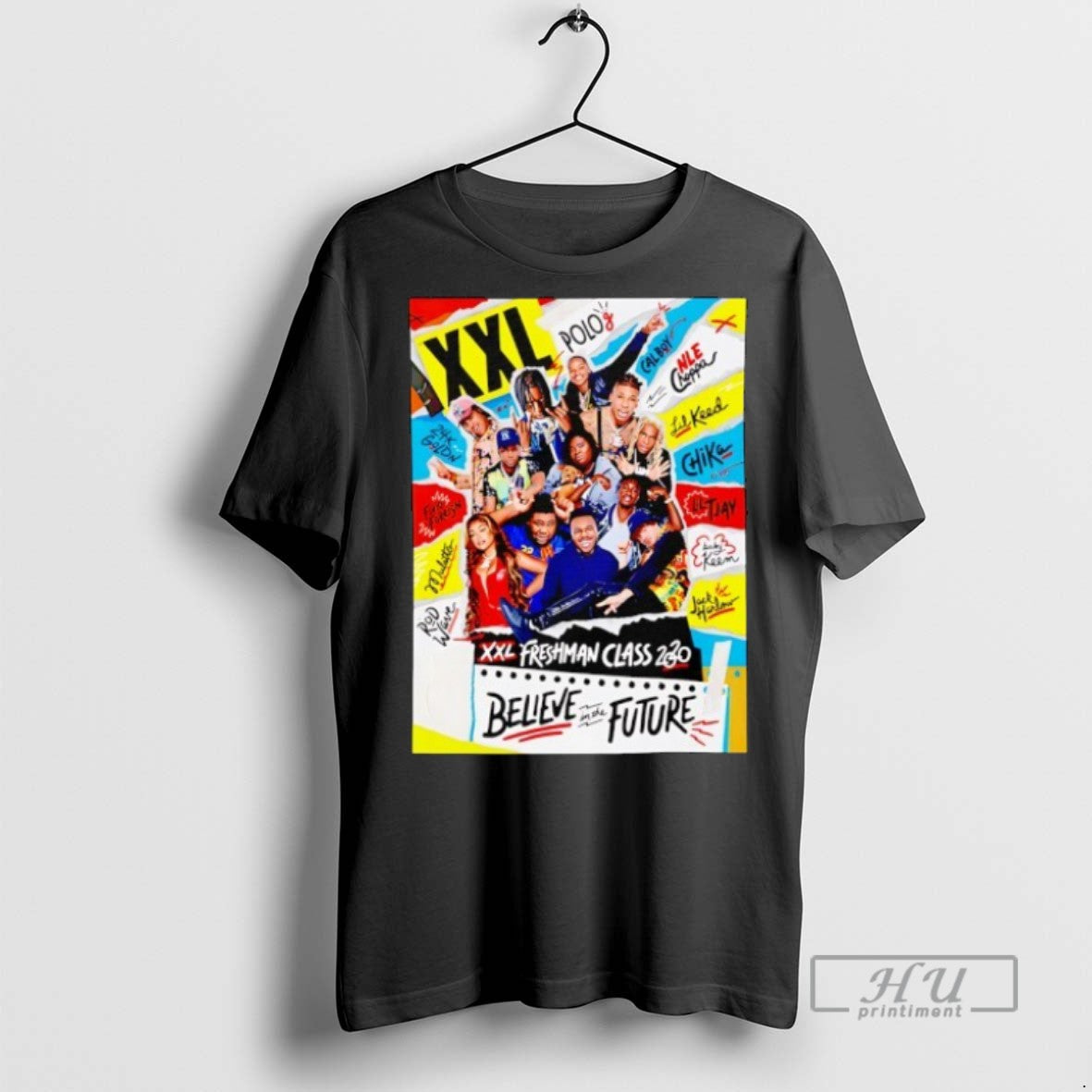 Officials Freshman Class Believe In The Future 2020 - Adult & Kids T-Shirts, Sweatshirts & Hoodies apparel design preview 1