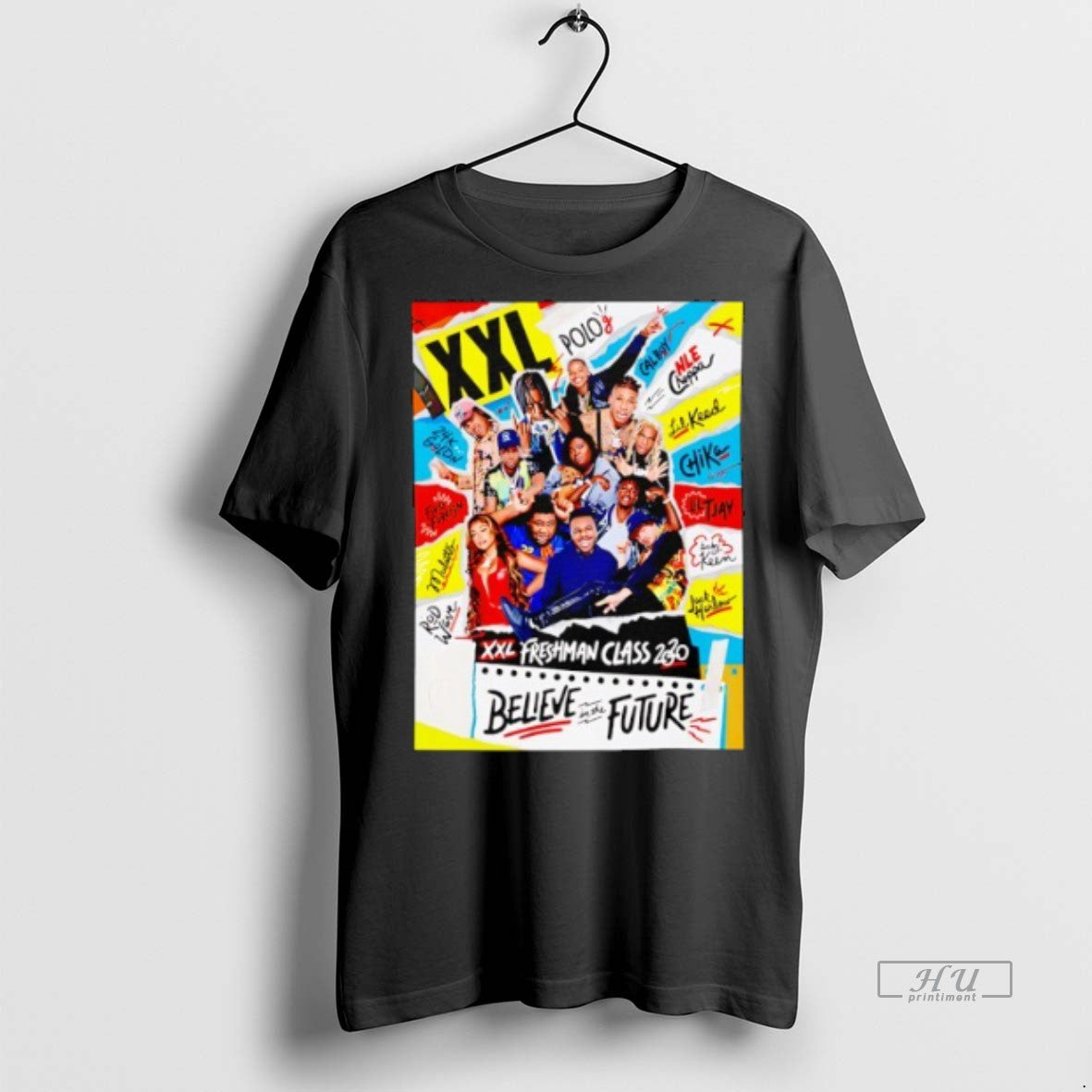 Officials Freshman Class Believe In The Future 2020 - Adult & Kids T-Shirts, Sweatshirts & Hoodies apparel design preview 1