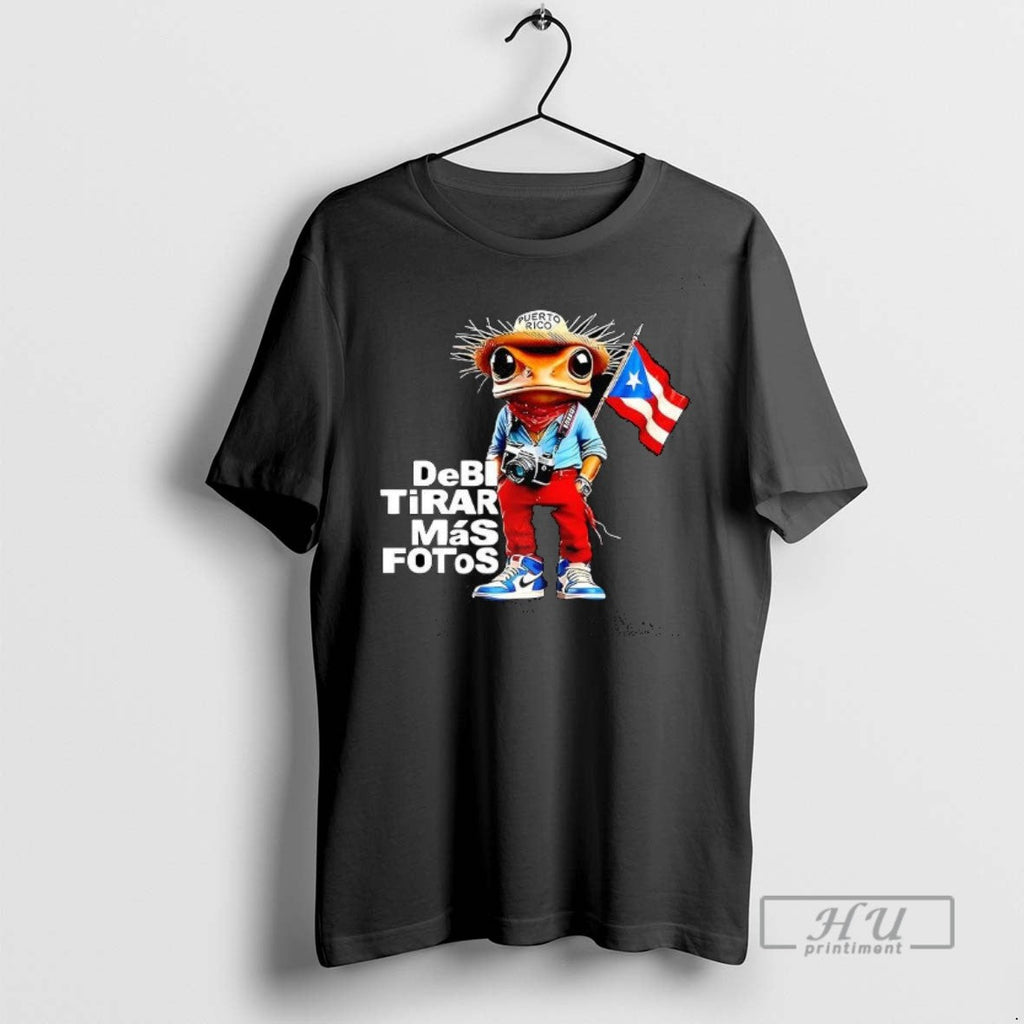 Officials Frog Puerto Rican Caped Debi Tirar Mas - Adult & Kids T-Shirts, Sweatshirts & Hoodies apparel design preview 1