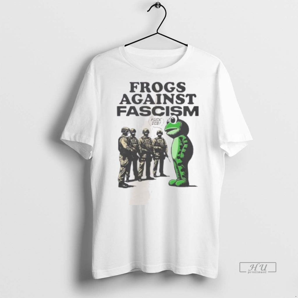 Officials Frogs Against Fascism Fice Ice Sweater - Adult & Kids T-Shirts, Sweatshirts & Hoodies apparel design preview 1
