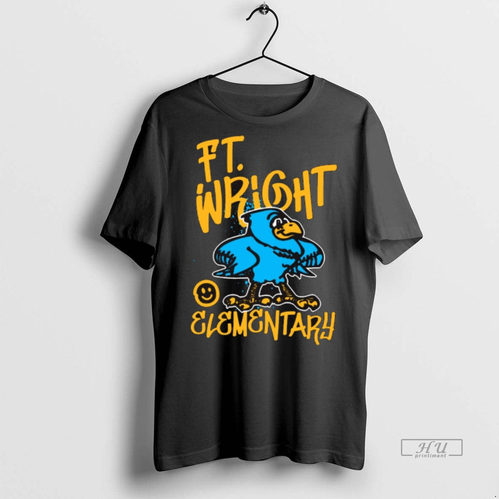 Officials Ft Wright Elementary Smiley Graffiti - Adult & Kids T-Shirts, Sweatshirts & Hoodies apparel design preview 1