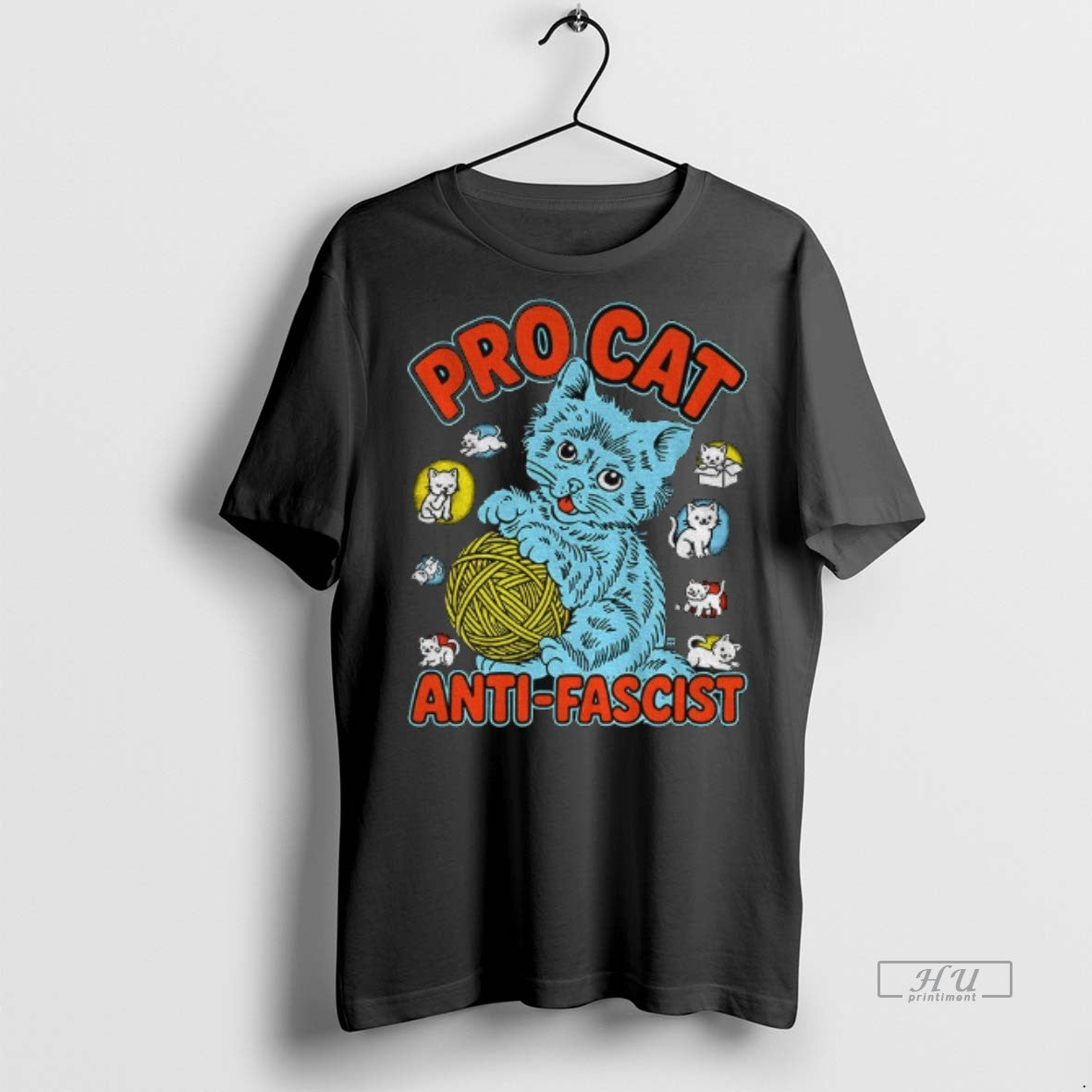 Officials Funny Cat Meme Pro Anti Fascist Sweater - Adult & Kids T-Shirts, Sweatshirts & Hoodies apparel design preview 1