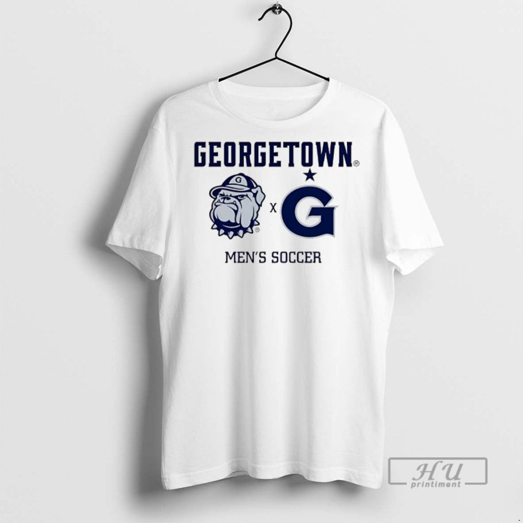 Officials Georgetown Mens Soccer 2025 Logo - Adult & Kids T-Shirts, Sweatshirts & Hoodies apparel design preview 1