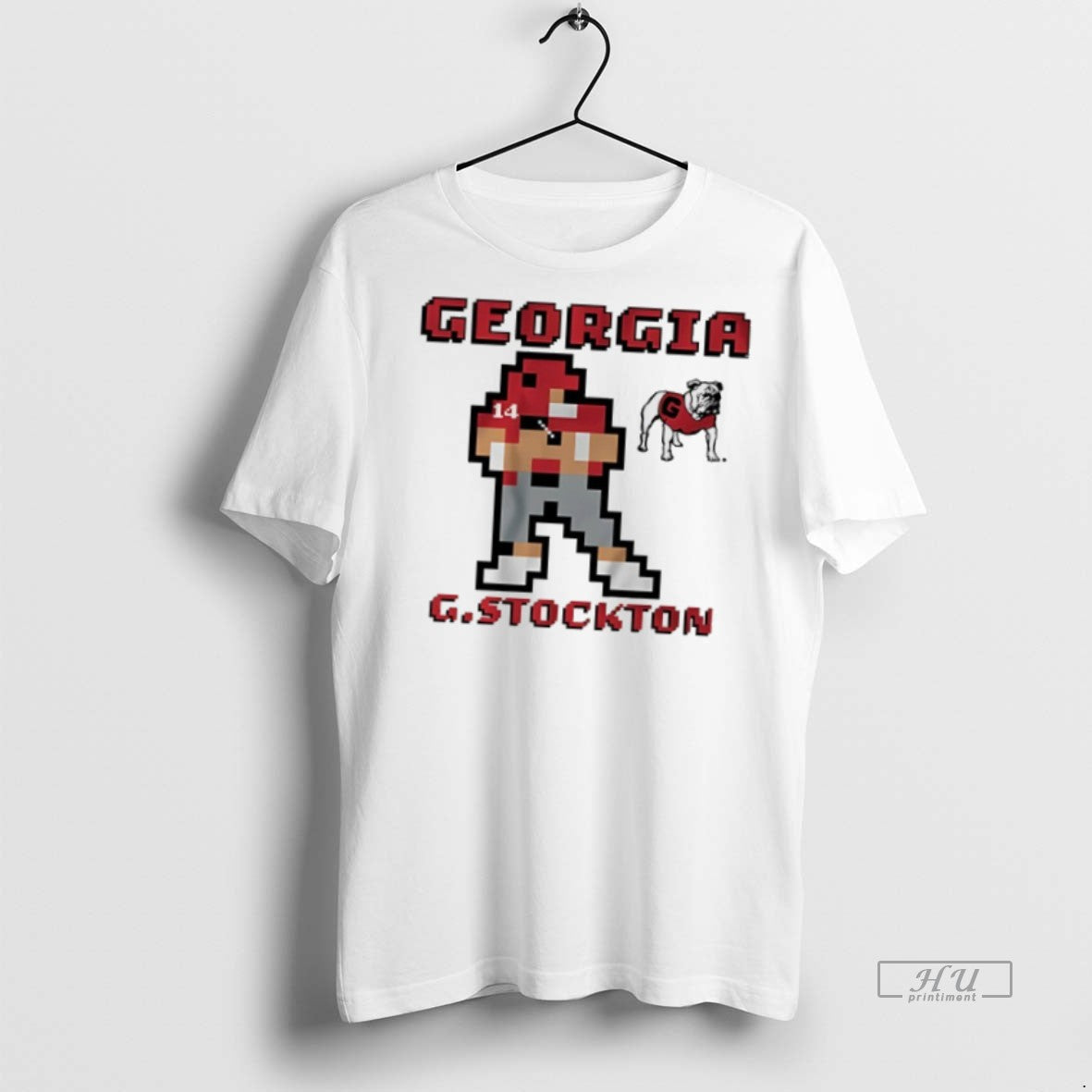 Officials Georgia Bulldogs Football Gunner Stockton - Adult & Kids T-Shirts, Sweatshirts & Hoodies apparel design preview 1