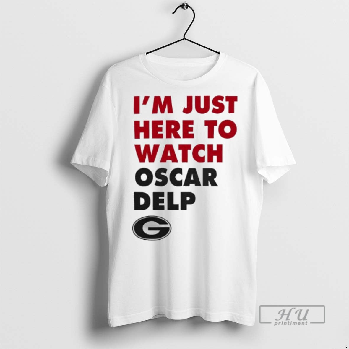 Officials Georgia Bulldogs Im Just Here To Watch - Adult & Kids T-Shirts, Sweatshirts & Hoodies apparel design preview 1