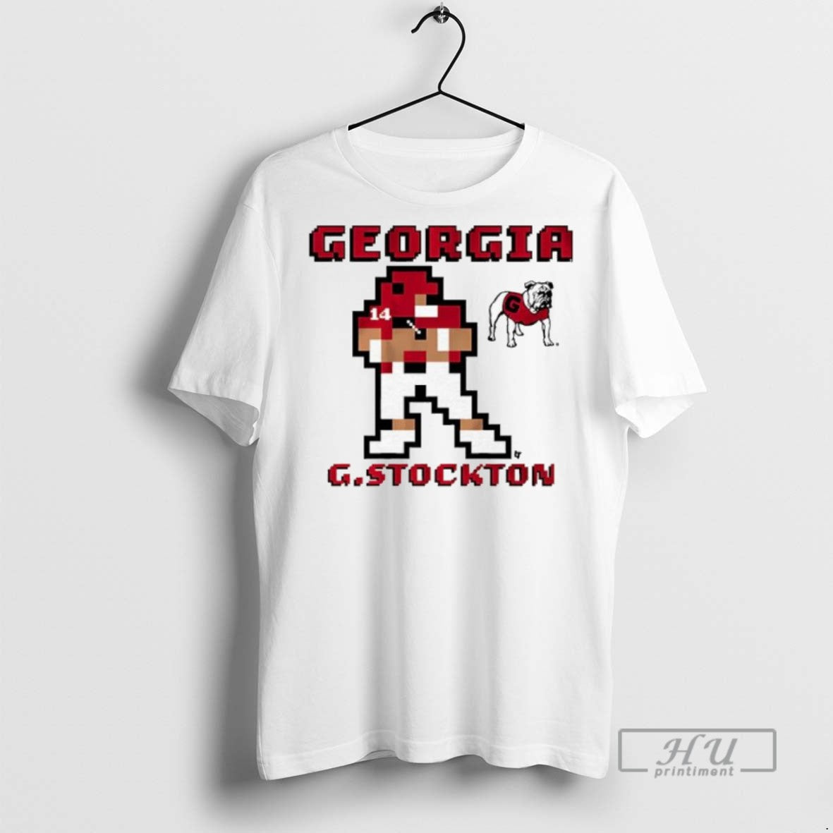 Officials Georgia Football Gunner Stockton Retro - Adult & Kids T-Shirts, Sweatshirts & Hoodies apparel design preview 1